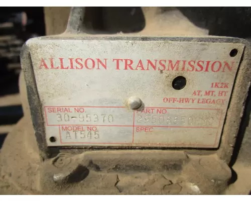 ALLISON AT545 Transmission Assembly