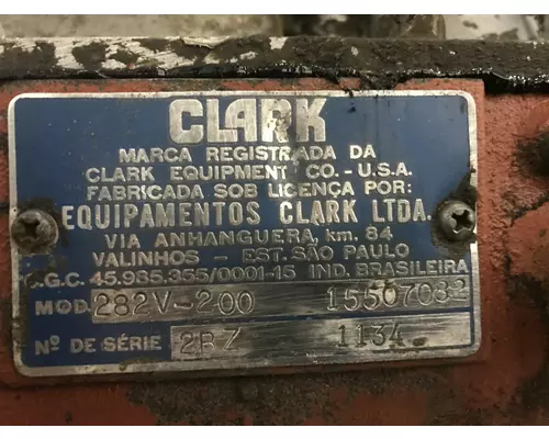 Clark 282V200 Transmission