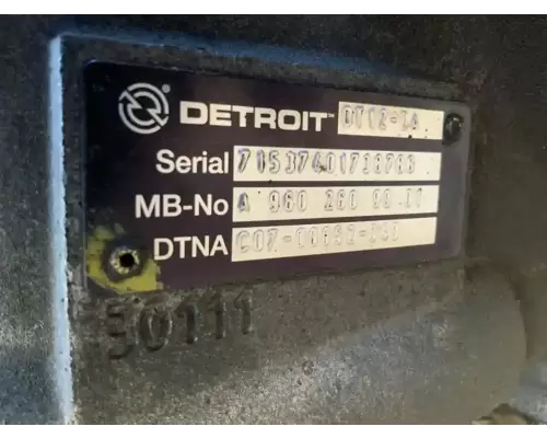 Detroit DT12-DA Transmission Assembly