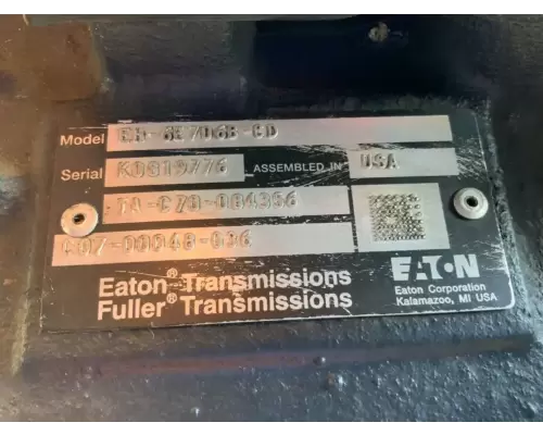 Eaton/Fuller EH-6E706B-CD Transmission Assembly