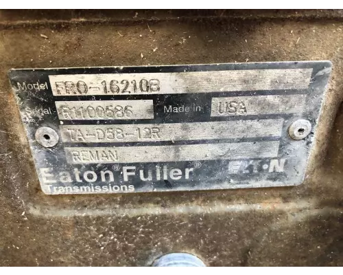 Eaton/Fuller FR016210B Transmission Assembly