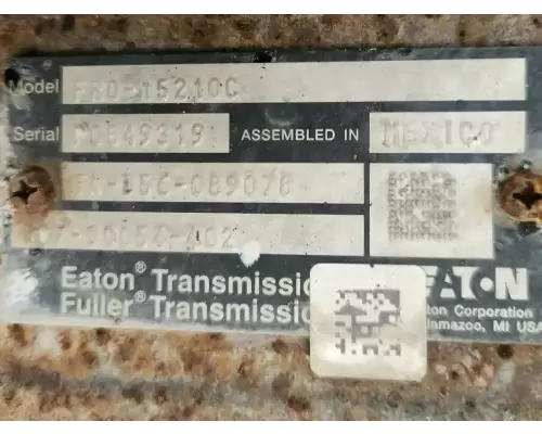 Eaton/Fuller FRO15210C Transmission Assembly