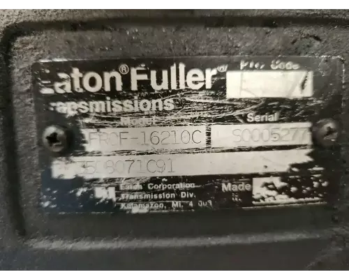 Eaton/Fuller FROF-16210C Transmission Assembly