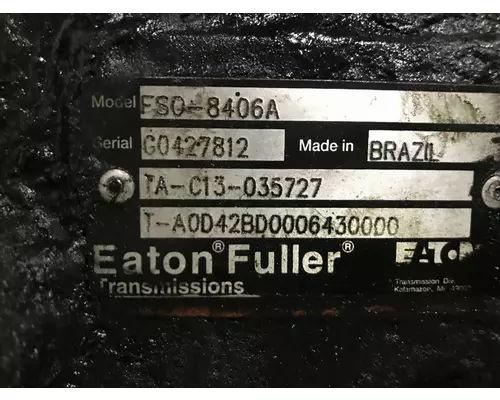 Eaton Mid Range  FSO8406A Transmission