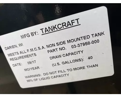 FREIGHTLINER MT 55 Fuel Tank