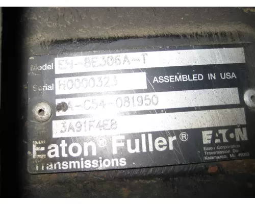 FULLER EH8E306AT TransmissionTransaxle Assembly
