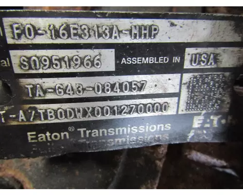 FULLER FO16E313AMHP Transmission Assembly