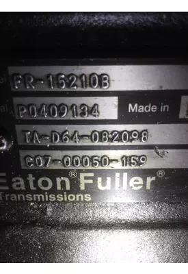 FULLER FR15210BP TRANSMISSION ASSEMBLY