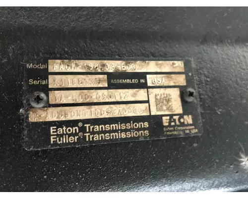 Fuller FAOM15810S-EC3 Transmission
