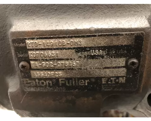 Fuller RTO14910B-DM3 Transmission