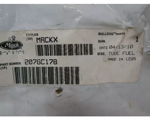 MACK 207GC178 Miscellaneous Parts