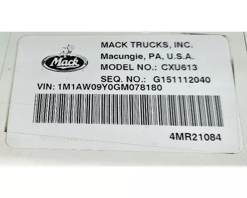 MACK CXU613 Used Trucks