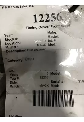 MACK  Timing Cover/ Front cover