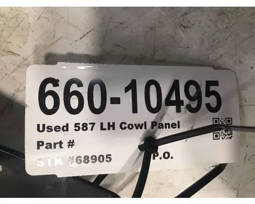 PETERBILT 587 Cab Cowl Panel