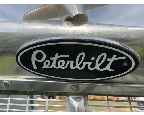 Peterbilt 379 Hood Emblem Trim – 16 Gauge Stainless Steel – Heavy-Duty Truck Trim Part #AMS1093