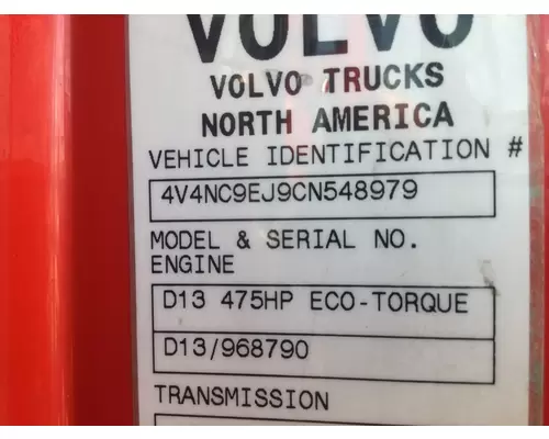 VOLVO VNL WHOLE TRUCK FOR RESALE