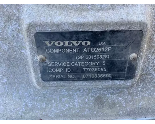 Volvo ATO2612F Transmission Assembly