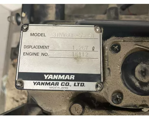Yanmar 3TNV80 Engine Assembly