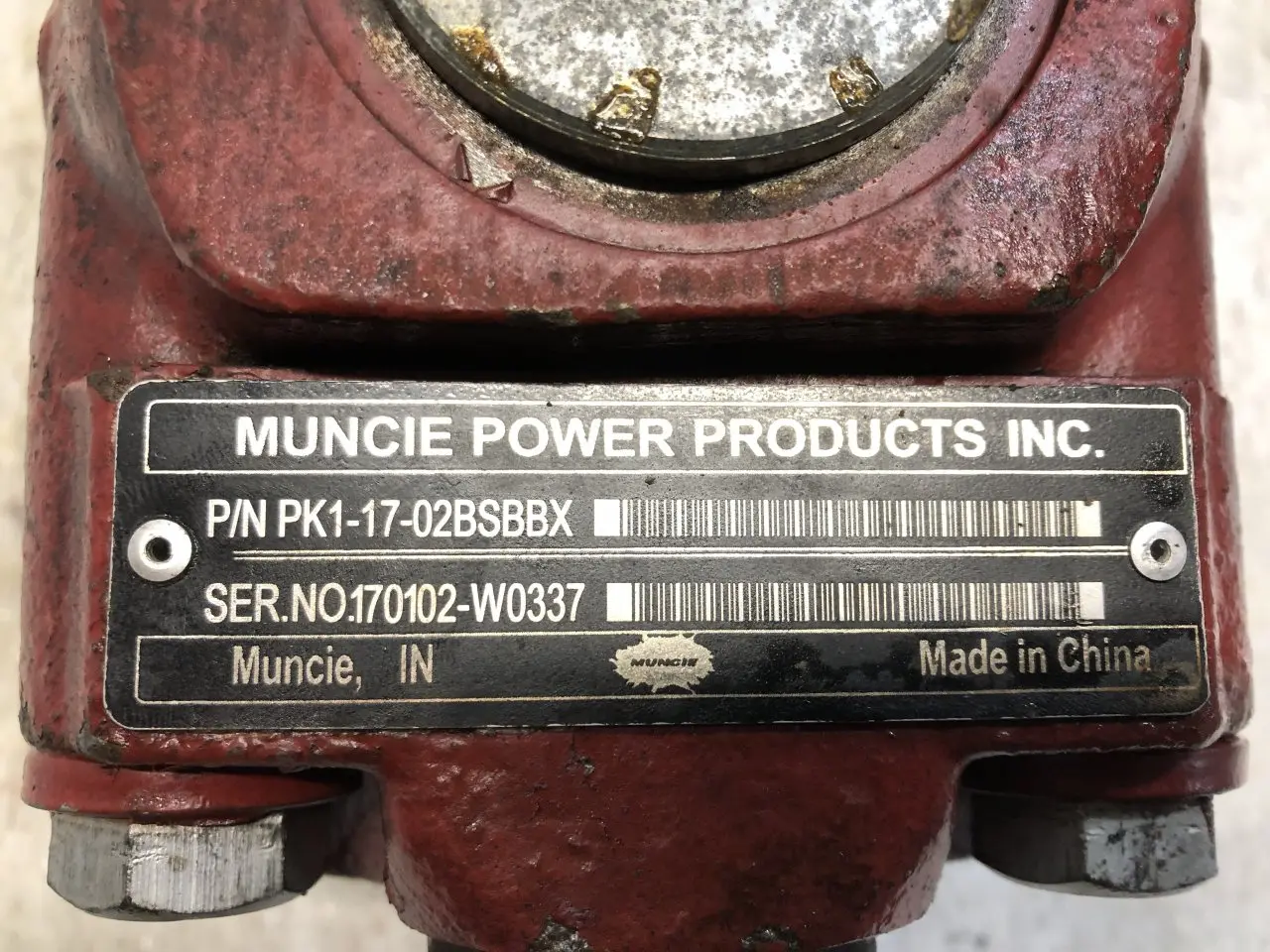 ⑨　まな All Other ALL Hydraulic Pump OEM# PK1-17-02BSBBX in Spencer