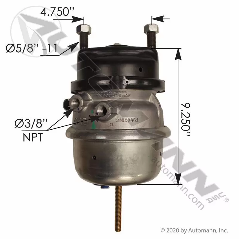 BENDIX Brake Chamber OEM# K066988 in Dorr, MI #314-10276