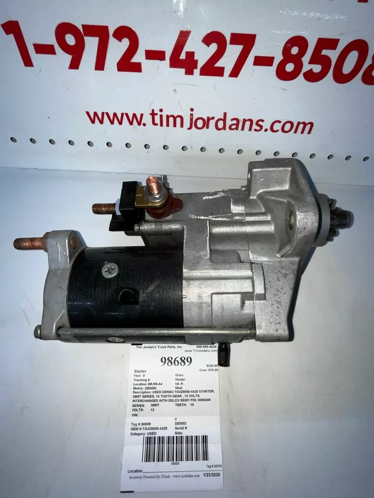 DENSO Starter OEM# TG428000-4420 in CRANDALL, TX $225.00 #98689