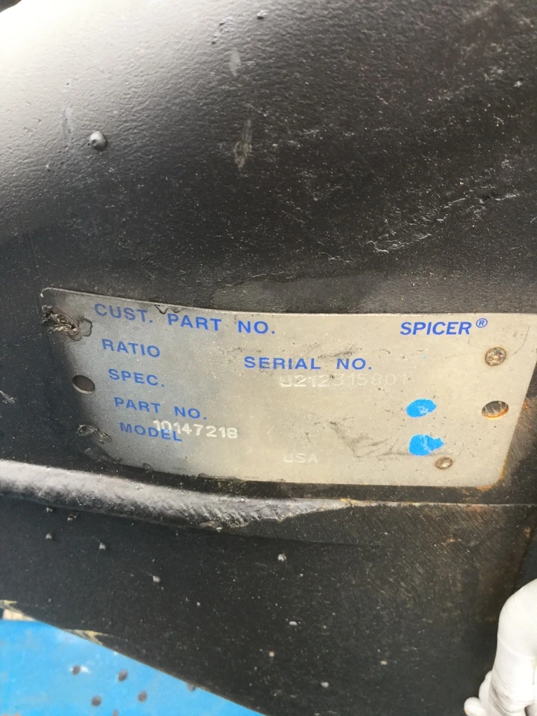 EATON-SPICER S175 AXLE HOUSING, REAR (REAR) OEM# 10147218 in  