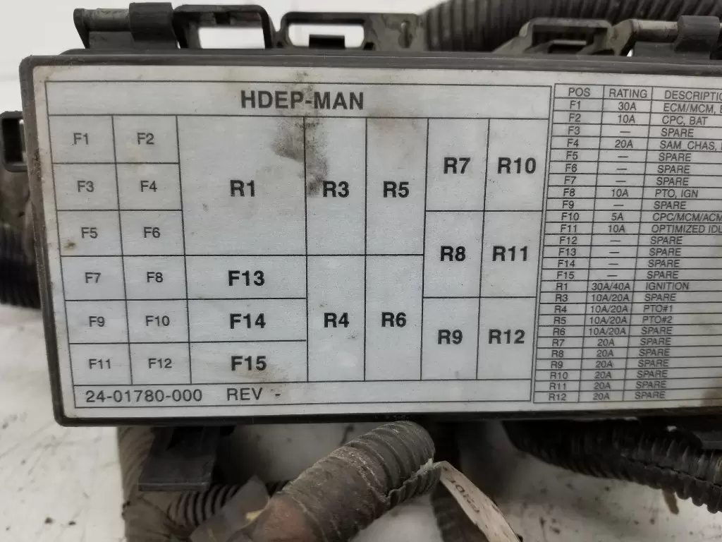 FREIGHTLINER 24-01780-000 Fuse Box OEM# 2401780000 in