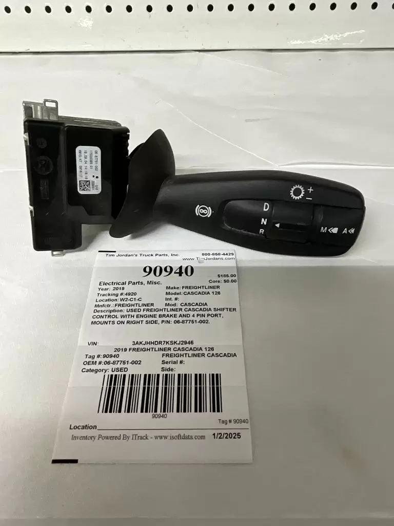 FREIGHTLINER CASCADIA Electrical Parts, Misc. OEM# 06-87751