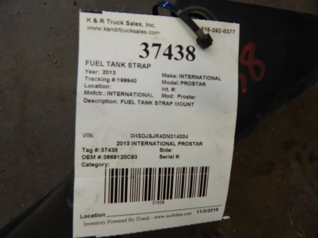 International PROSTAR Fuel Tank Straps for Sale