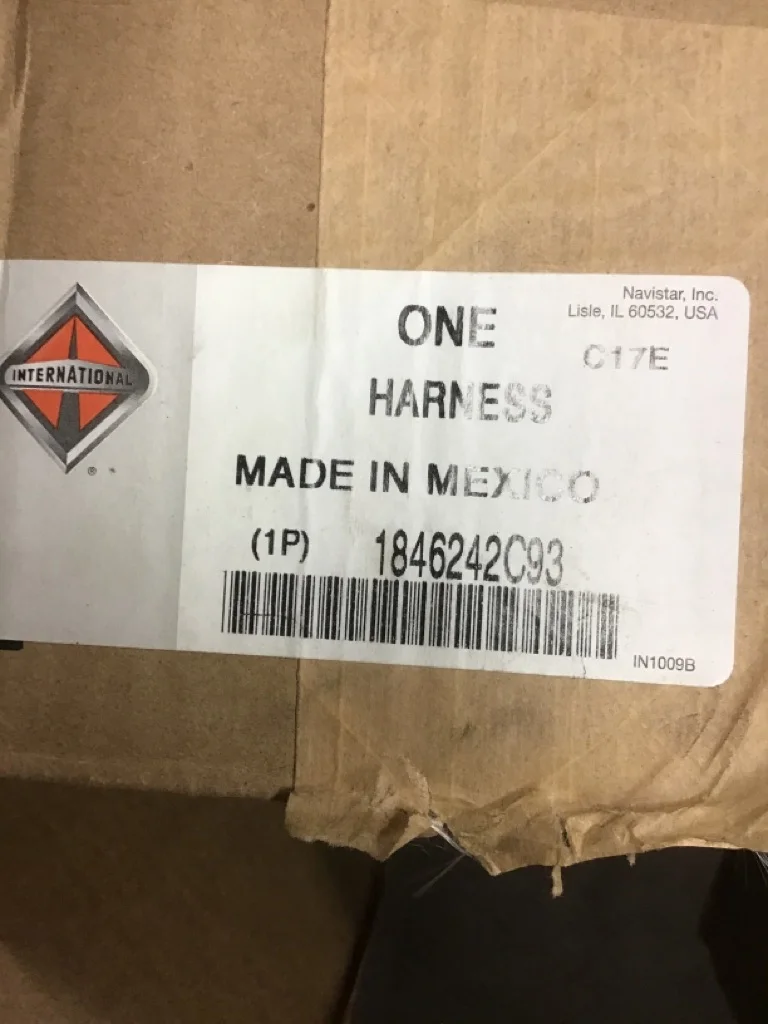 INTERNATIONAL VT365 (6.0L) WIRING HARNESS, ENGINE OEM# 1846242C93 