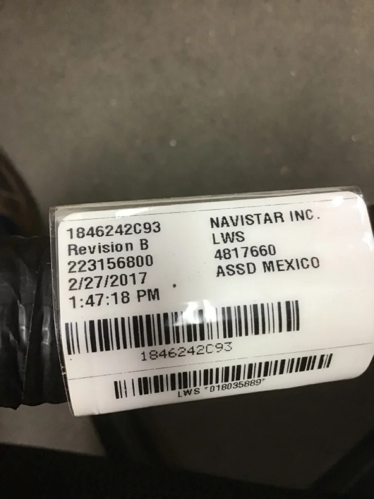 INTERNATIONAL VT365 (6.0L) WIRING HARNESS, ENGINE OEM# 1846242C93