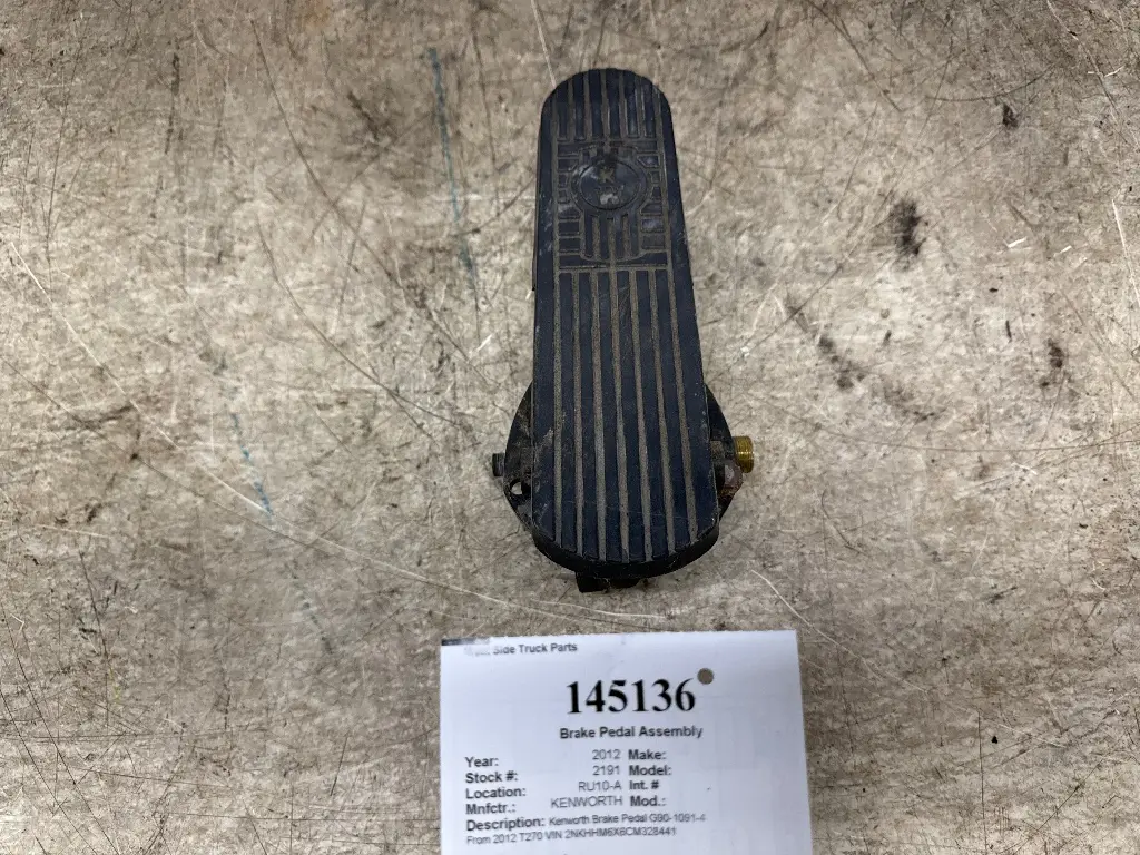 KENWORTH G90-1091-4 Brake Pedal Assembly OEM# G9010914 in