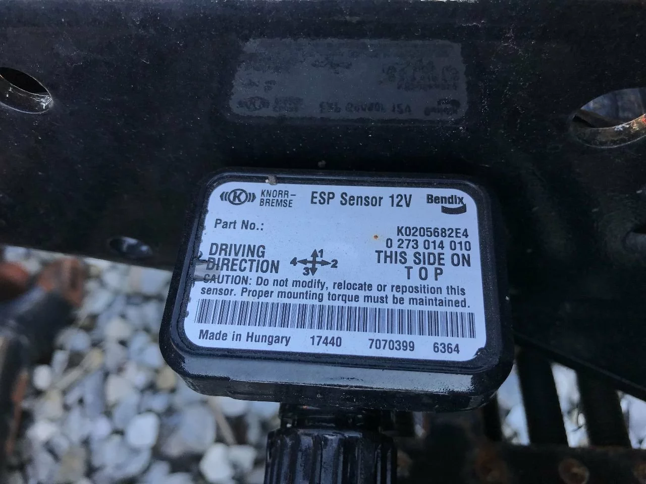 Kenworth T680 ABS/Stabilty Sensor OEM# K0205682E4 in Kansas