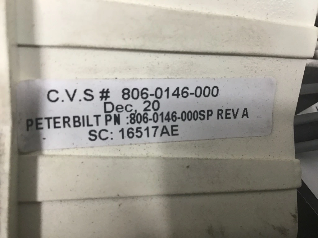 PETERBILT 335 TEMPERATURE CONTROL OEM# 806-0146-000SP in