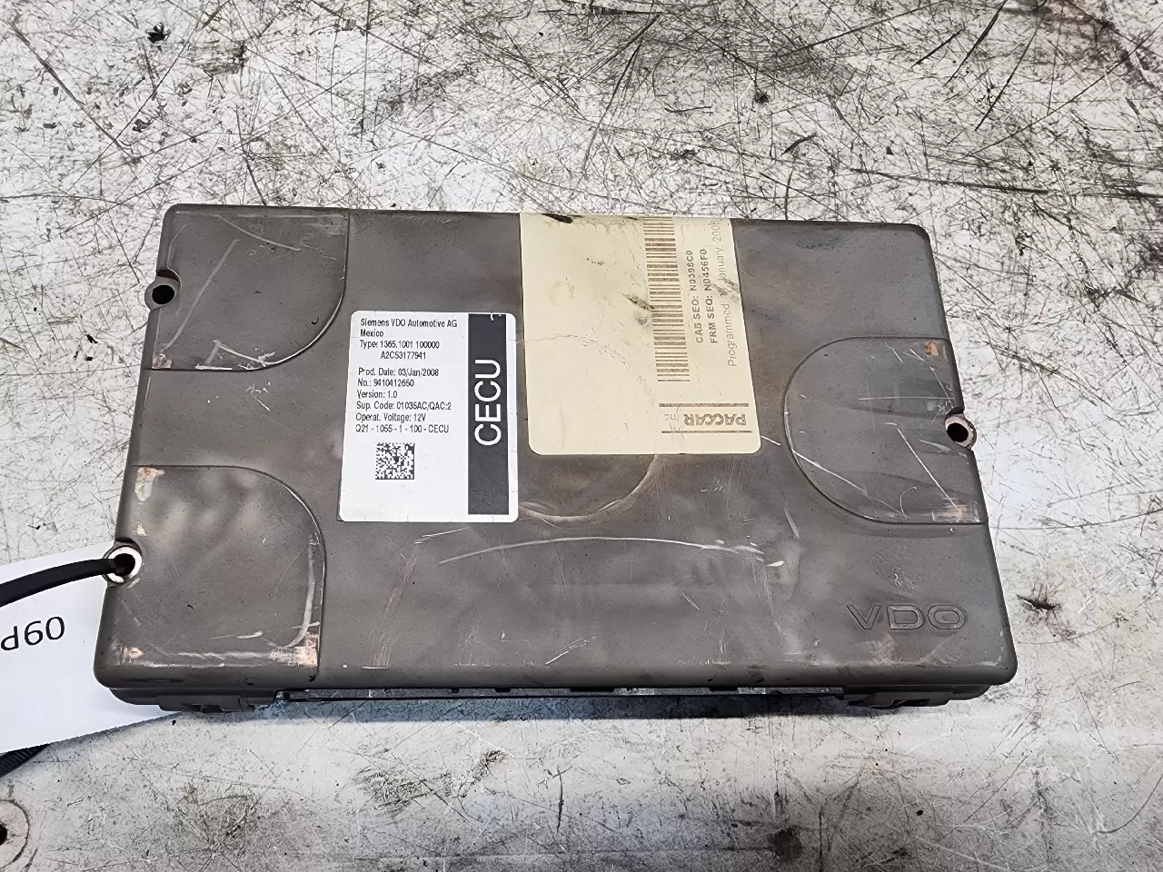Peterbilt 389 Cab Control Module CECU OEM# Q21-1055-1-100 in