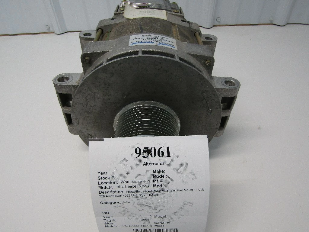 Prestolite Leece Neville Alternator OEM# A0014962PAH in Prestolite Leece Neville Alternator OEM# A0014962PAH in