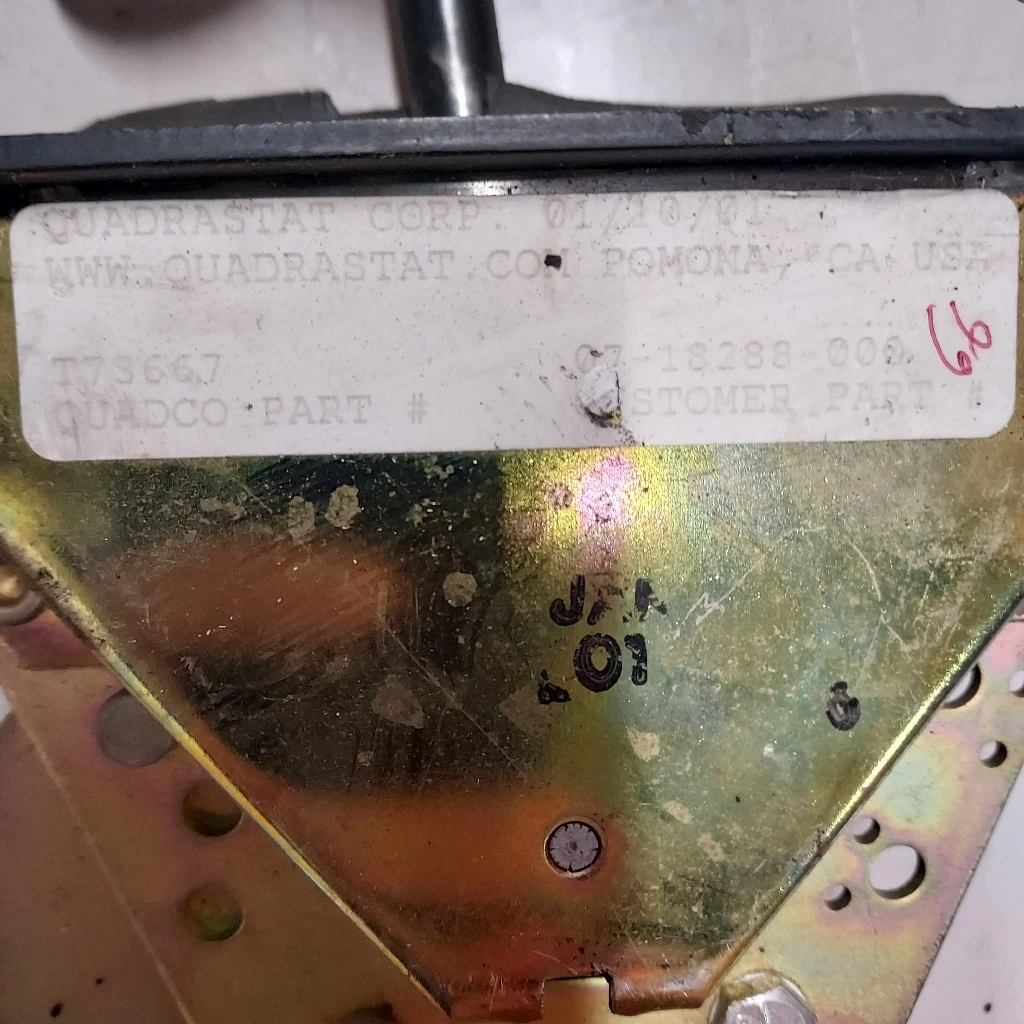 THOMAS BUILT BU FS65 Column Shift Lever OEM# T73667, 07-18288-000  