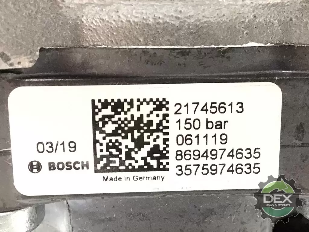 VOLVO 6453 power steering pump, complete OEM# 21745613 in