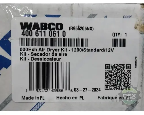 Air Dryer   Dex Heavy Duty Parts, LLC  
