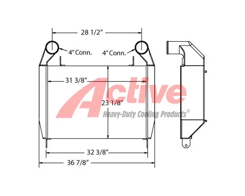 Charge Air Cooler (ATAAC)   Active Radiator