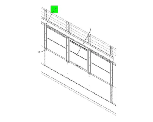 Door Glass, Front   Marshfield Transportation Products