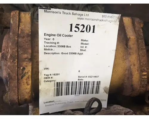 Engine Oil Cooler   Morrison's Truck Salvage Ltd.