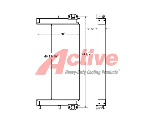 Engine Oil Cooler   Active Radiator