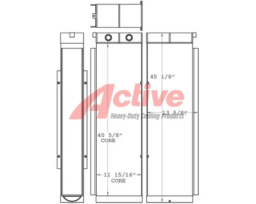 Engine Oil Cooler   Active Radiator