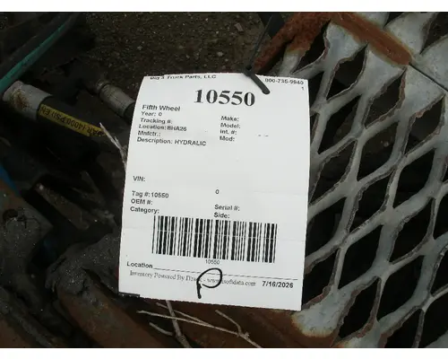 Fifth Wheel   Big 3 Truck Parts, LLC