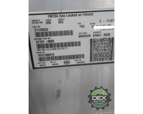 Fuel Tank   Dex Heavy Duty Parts, LLC  