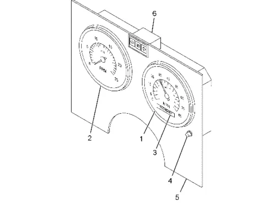 Instrument Cluster   K &amp; R Truck Sales, Inc.