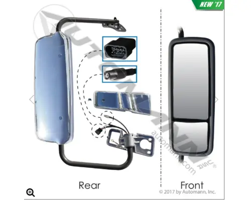 Mirror (Side View)   Michigan Truck Parts