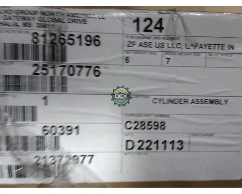 Power Steering Pressure Cylinder   Dex Heavy Duty Parts, LLC  