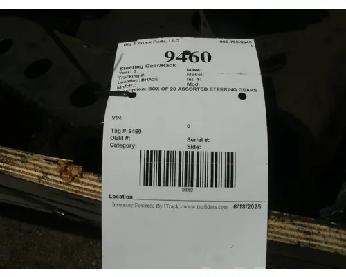 Steering Gear / Rack   Big 3 Truck Parts, LLC